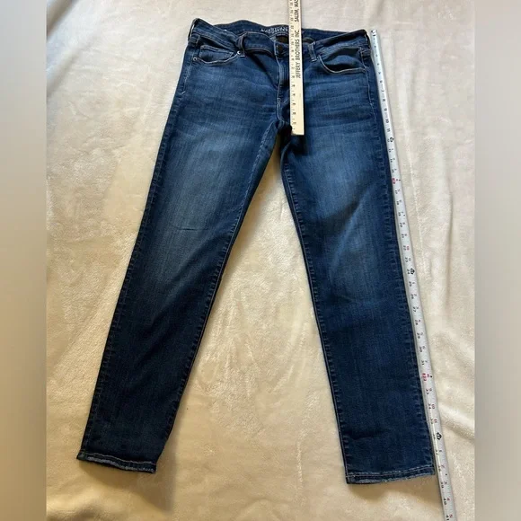American Eagle Outfitters Skinny Jeans with Super Stretch. Size 14 - Picture 6 of 12